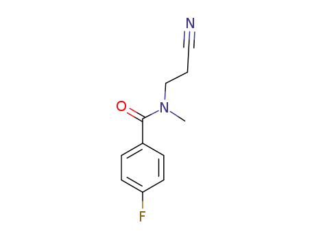 N-(2-cyanoethyl)-4-fluoro-N-methylbenzamide