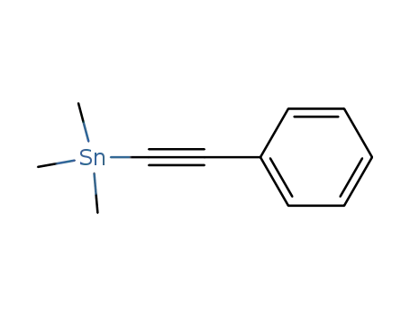 Molecular Structure of 1199-95-7 (TRIMETHYL(PHENYLETHYNYL)TIN)