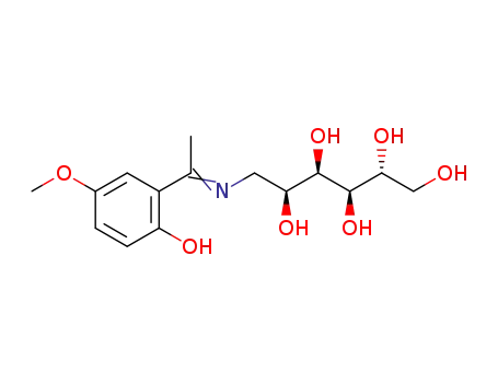 1-deoxy-1-(2-hydroxy-α-methyl-5-methoxybenzylidene)amino-D-glucitol