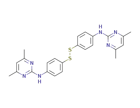 N,N'-[dithiobis(4,1-phenylene)]bis(4,6-dimethylpyrimidin-2-amine)
