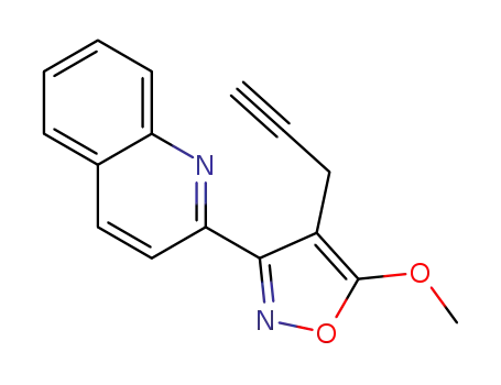 5-methoxy-4-(prop-2-yn-1-yl)-3-(quinolin-2-yl)isoxazole
