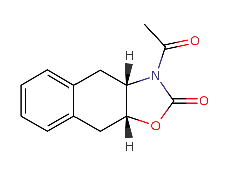 (3aS,9aR)-3-Acetyl-3a,4,9,9a-tetrahydro-3H-naphtho[2,3-d]oxazol-2-one