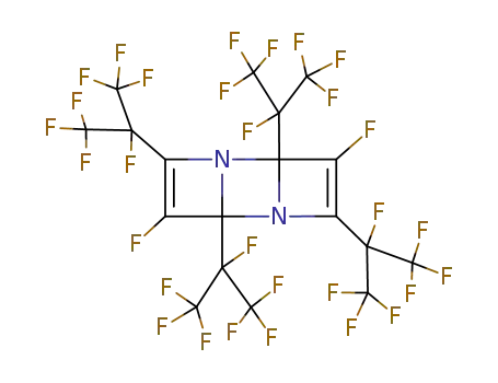 perfluoro-2,4,6,8-tetraisopropyl-1,5-diazatricyclo<4.2.0.02,5>octa-3,7-diene