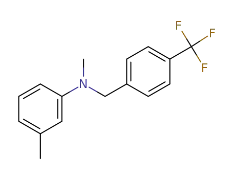 N,3-dimethyl-N-(4-(trifluoromethyl)benzyl)aniline