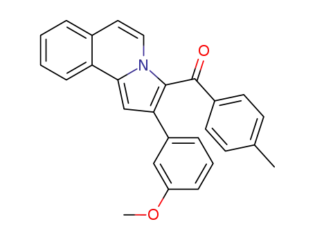 [2-(3-methoxyphenyl)pyrrolo[2,1-a]isoquinolin-3-yl](4-methylphenyl)methanone