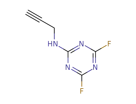 4,6-difluoro-2-(prop-2-yn-1-yl-amino)-1,3,5-triazine