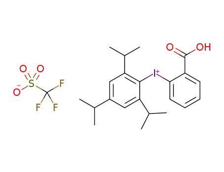 2-carboxyphenyl(2,4,6-triisopropylphenyl)iodonium triflate