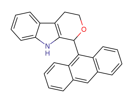 1-(anthracen-9-yl)-1,3,4,9-tetrahydropyrano[3,4-b]indole