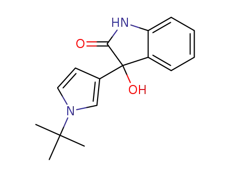 3-(1-(tert-butyl)-1H-pyrrol-3-yl)-3-hydroxyindolin-2-one