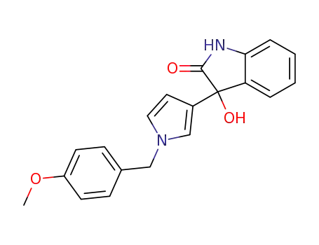 3-hydroxy-3-(1-(4-methoxybenzyl)-1H-pyrrol-3-yl)indolin-2-one