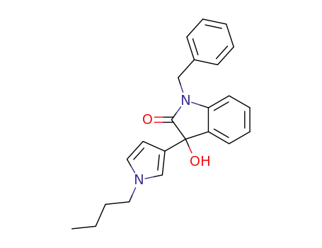 1-benzyl-3-(1-butyl-1H-pyrrol-3-yl)-3-hydroxyindolin-2-one