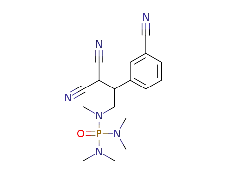 N-(3,3-dicyano-2-(3-cyanophenyl)propyl)-N,N,N,N,N-pentamethylphosphoric triamide