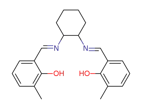 6,6 '-((1E,1'E)-(cyclohexane-1,2- diylbis(azanylylidene))bis(methanylylidene))bis(2-methylphenol)