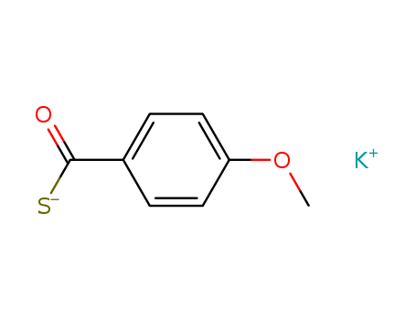 Benzenecarbothioic acid, 4-methoxy-, potassium salt
