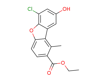 ethyl 6-chloro-8-hydroxy-1-methyldibenzo[b,d]furan-2-carboxylate