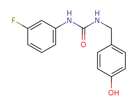 1-(3-fluorophenyl)-3-(4-hydroxybenzyl)urea