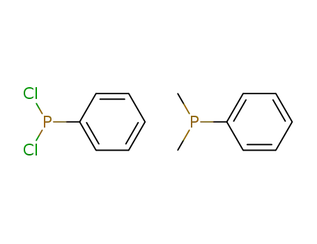 dichloro-phenyl-phosphine; compound with dimethylphenylphosphine