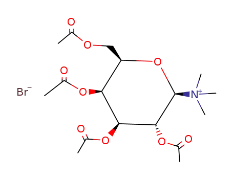trimethyl-(tetra-O-acetyl-β-D-galactopyranosyl)-ammonium; bromide
