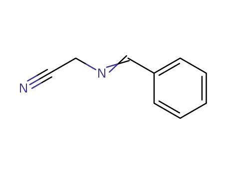 Molecular Structure of 34039-84-4 (Acetonitrile, [(phenylmethylene)amino]-)