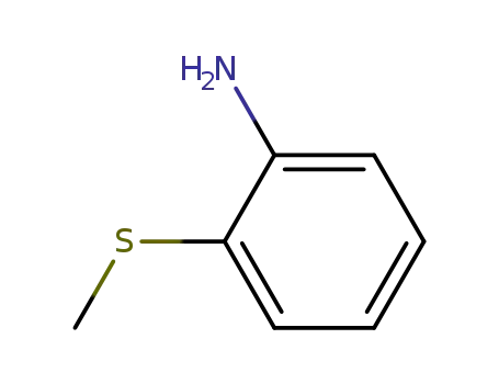 Molecular Structure of 2987-53-3 (2-(METHYLTHIO)ANILINE)