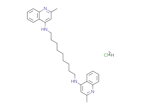 N,N'-di-4-quinaldinyl-1,9-diaminononane bis-hydrochloride