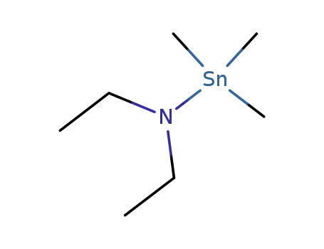 Molecular Structure of 1068-74-2 (DIETHYLAMINOTRIMETHYL TIN)