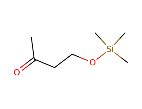 Molecular Structure of 81852-67-7 (2-Butanone, 4-[(trimethylsilyl)oxy]-)