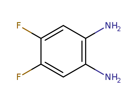 Molecular Structure of 76179-40-3 (1,2-Diamino-4,5-difluorobenzene)