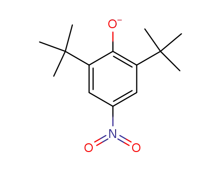 2,6-Di-tert-butyl-4-nitro-phenol anion