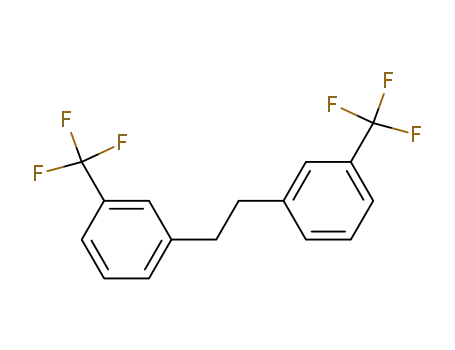 Molecular Structure of 72390-22-8 (Benzene, 1,1'-(1,2-ethanediyl)bis[3-(trifluoromethyl)-)