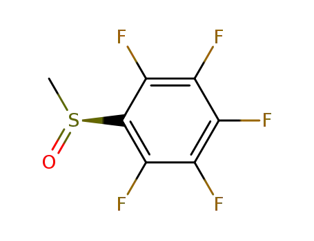 1,2,3,4,5-Pentafluoro-6-((S)-methanesulfinyl)-benzene