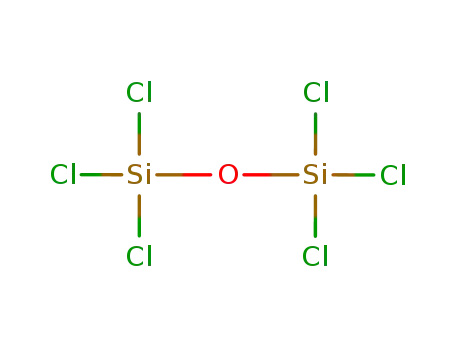 Molecular Structure of 14986-21-1 (HEXACHLORODISILOXANE)