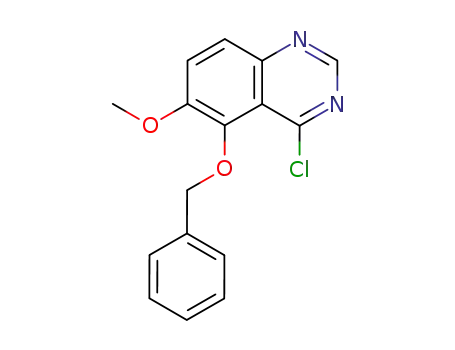 5-(benzyloxy)-4-chloro-6-methoxyquinazoline