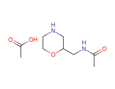 <2-(acetylamino)methyl>morpholine acetyl salt