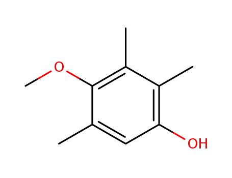 Molecular Structure of 130422-86-5 (Phenol, 4-methoxy-2,3,5-trimethyl-)
