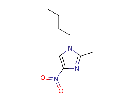 Molecular Structure of 135009-57-3 (1-N-BUTYL-2-METHYL-4-NITROIMIDAZOLE)