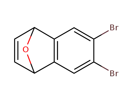 Molecular Structure of 106750-88-3 (1,4-Epoxynaphthalene, 6,7-dibromo-1,4-dihydro-)