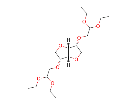 (3R,3aR,6R,6aR)-3,6-Bis-(2,2-diethoxy-ethoxy)-hexahydro-furo[3,2-b]furan