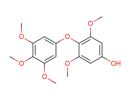 4-hydroxy-2,6,3',4',5'-pentamethoxydiphenyl ether