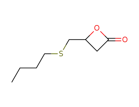 4-(n-Butylthiomethyl)oxetan-2-on