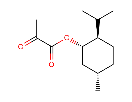 (+)-(1S,3S,4R)-menthyl pyruvate