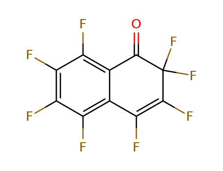 Molecular Structure of 93343-13-6 (1(2H)-Naphthalenone, 2,2,3,4,5,6,7,8-octafluoro-)