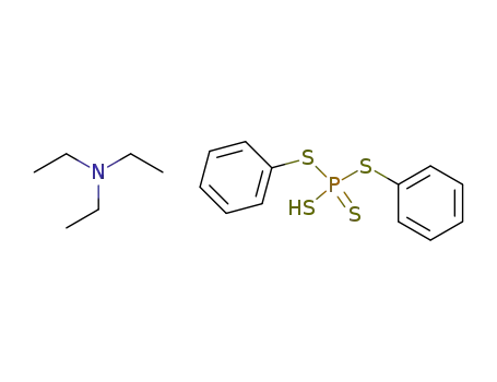 Tetrathiophosphoric acid diphenyl ester; compound with triethyl-amine