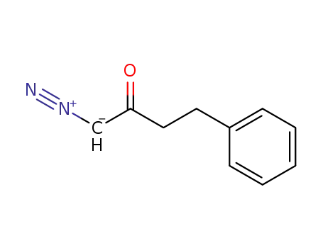 Molecular Structure of 10290-42-3 (2-Butanone, 1-diazo-4-phenyl-)