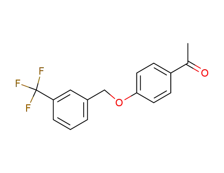 1-(4-((3-(trifluoromethyl)benzyl)oxy)phenyl)ethanone