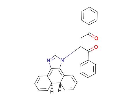 (E)-2-(7aR,7bR)-7a,7b-Dihydro-phenanthro[9,10-d]imidazol-1-yl-1,4-diphenyl-but-2-ene-1,4-dione