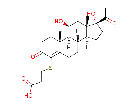 4-(2-carboxyethylthio)-21-deoxycortisol