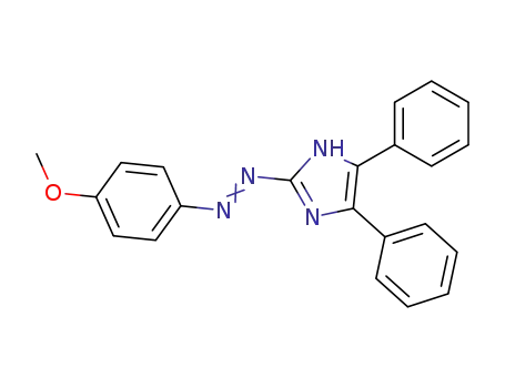 2-((4-methoxyphenyl)-azo)-4,5-diphenylimidazole