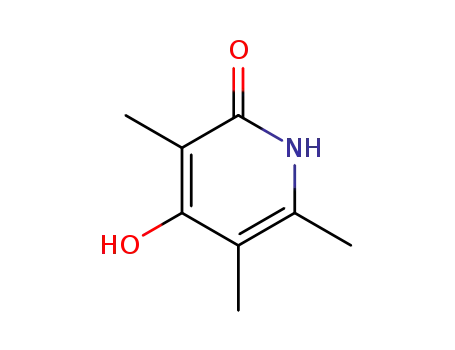 Molecular Structure of 109371-16-6 (2-hydroxy-3,5,6-trimethyl-1H-pyridin-4-one)
