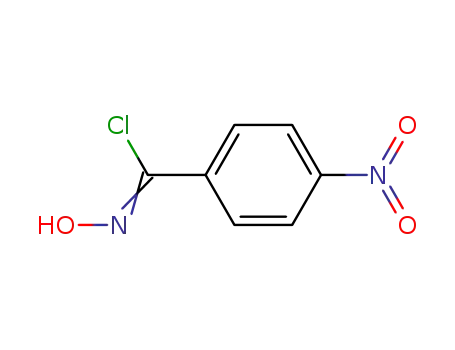 Molecular Structure of 1011-84-3 (ALPHA-CHLORO-4-NITROBENZALDOXIME)